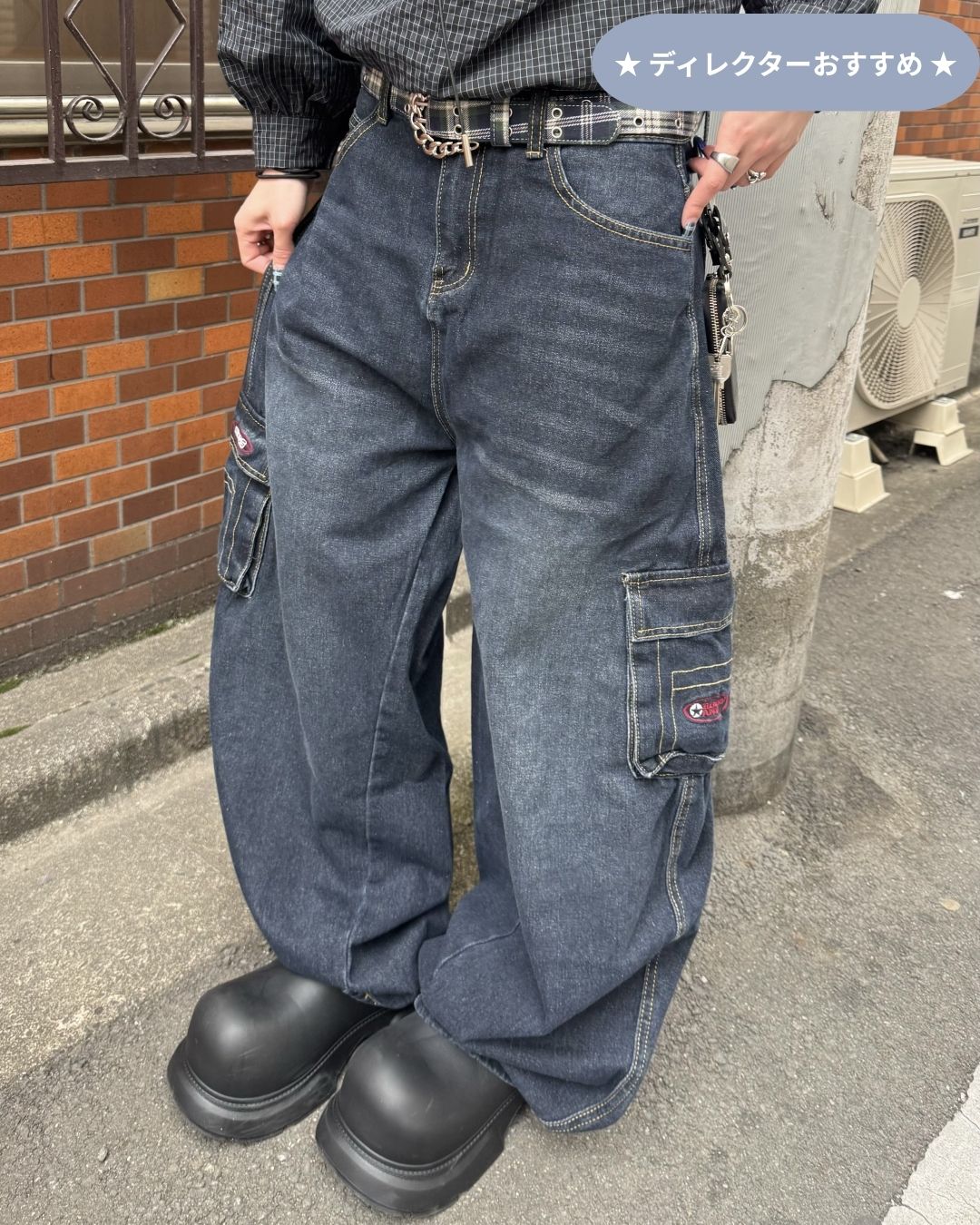 ワイドレッグカーゴパンツ KM7034 – YOLO（ヨロ）｜ファッション通販