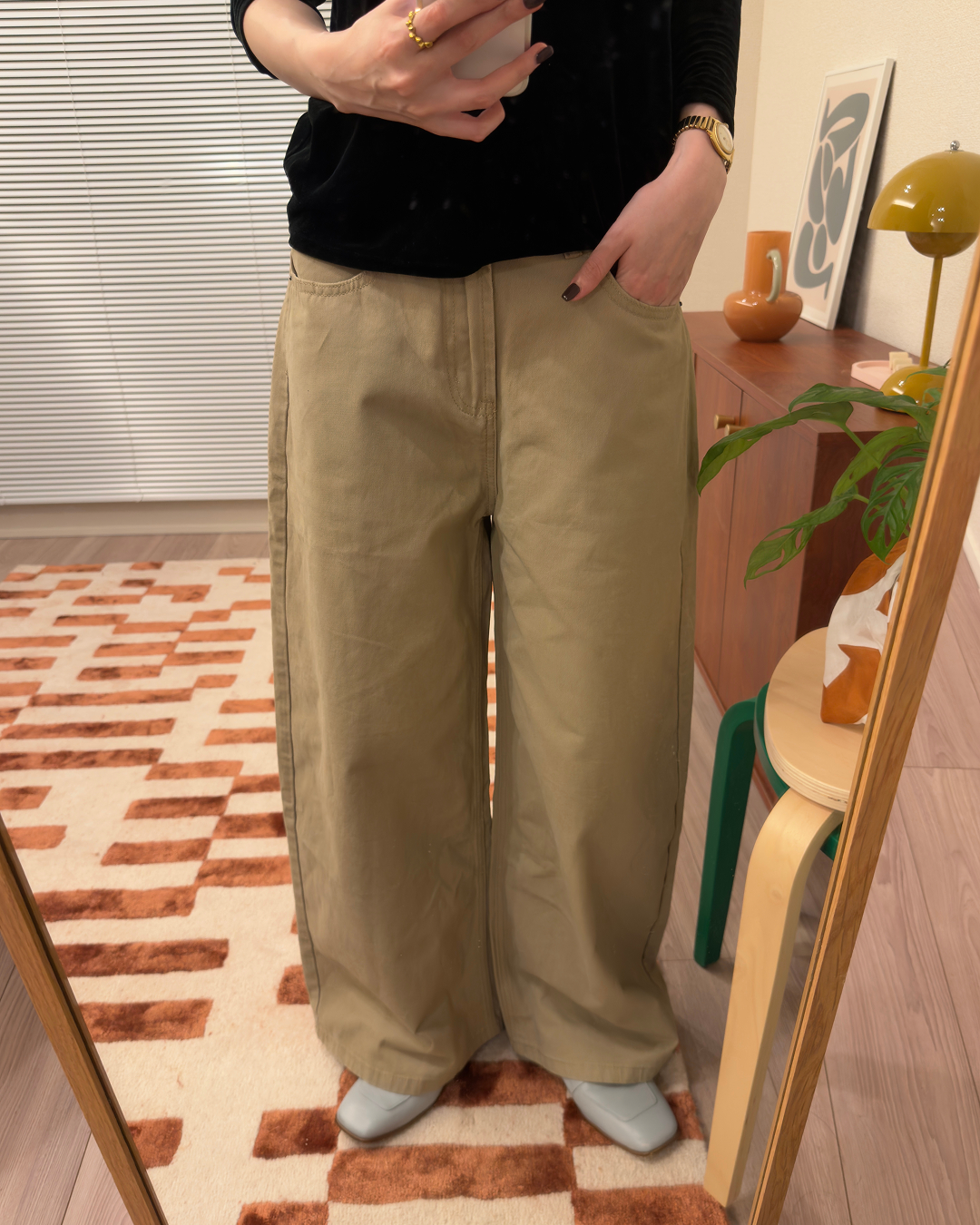 ワイドチノパンツ AA0310