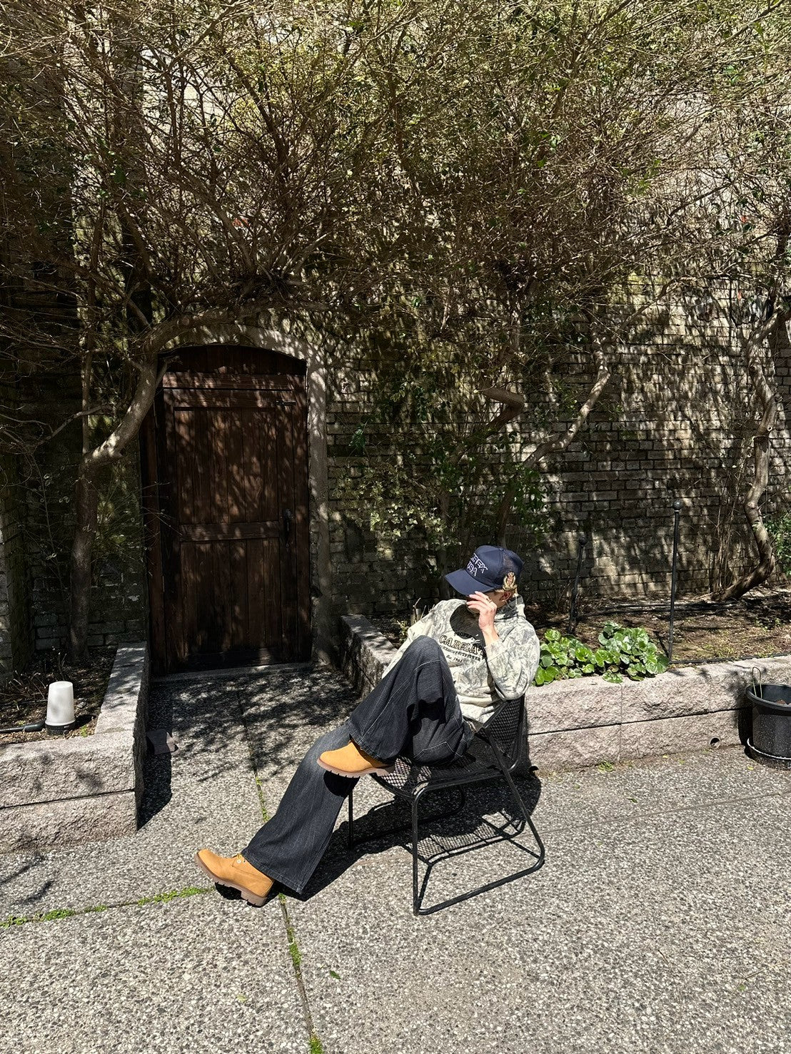 ウォッシュダメージデニムパンツ SK0033