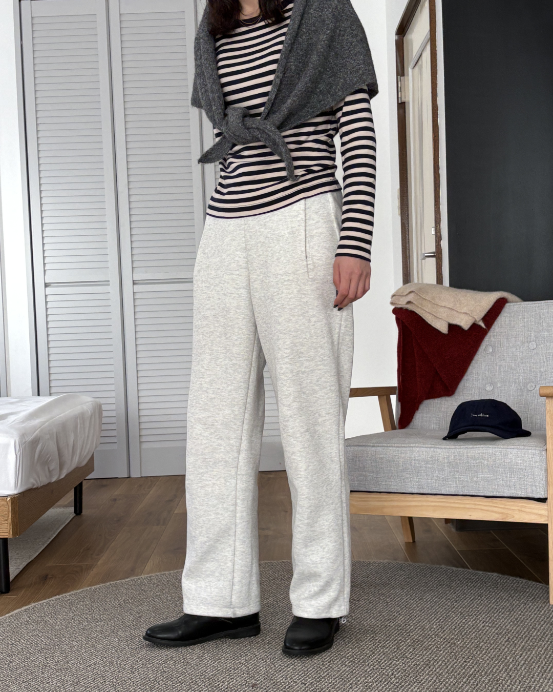 ドローコード付きカジュアルスポーツスウェット AA0023