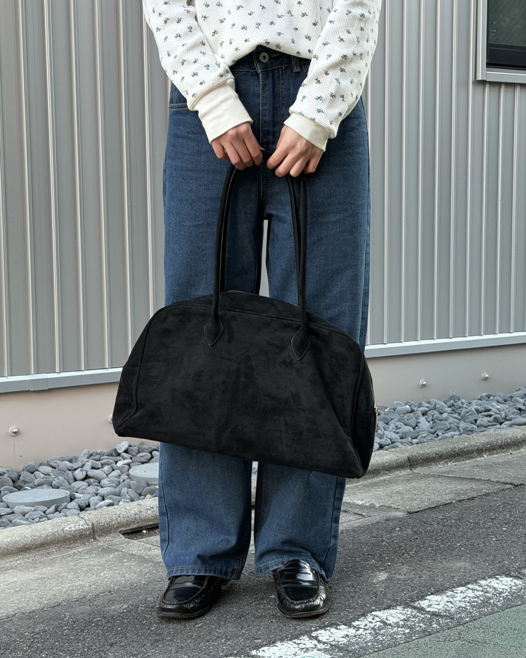 スウェードライクボストンバッグ
AA0036