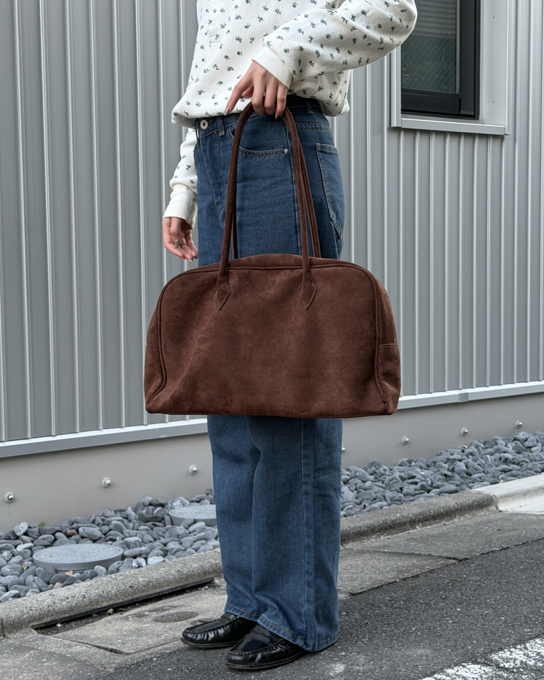 スウェードライクボストンバッグ
AA0036