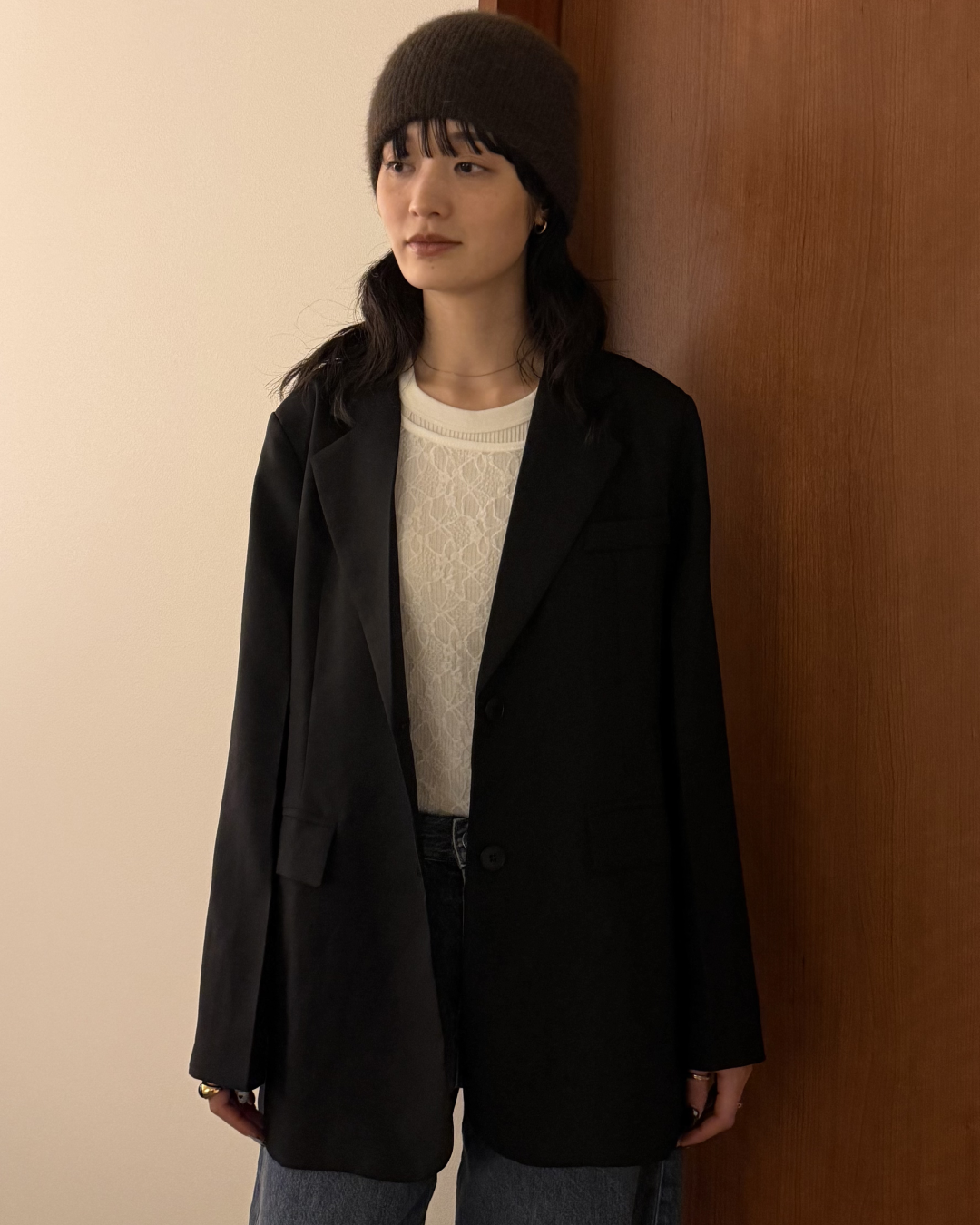 クルーネックレーストップス
AA0038