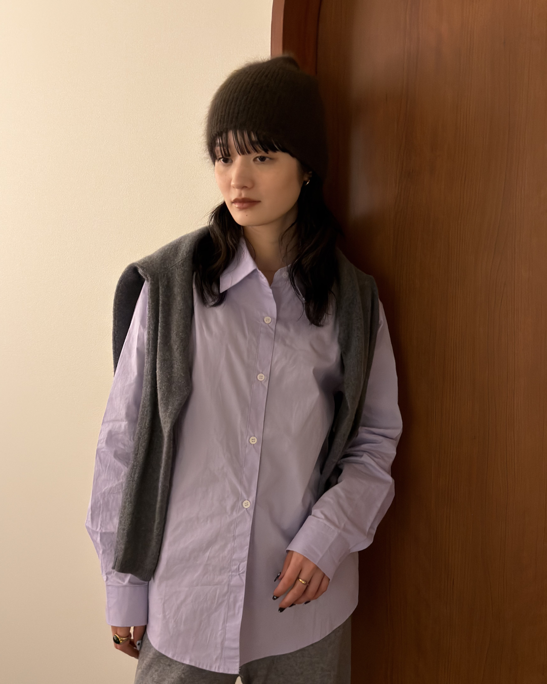 ドルマンスリーブカラーシャツ
AA0068