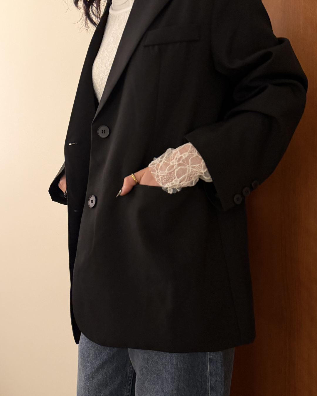 バックオープンテーラードジャケット
AA0074