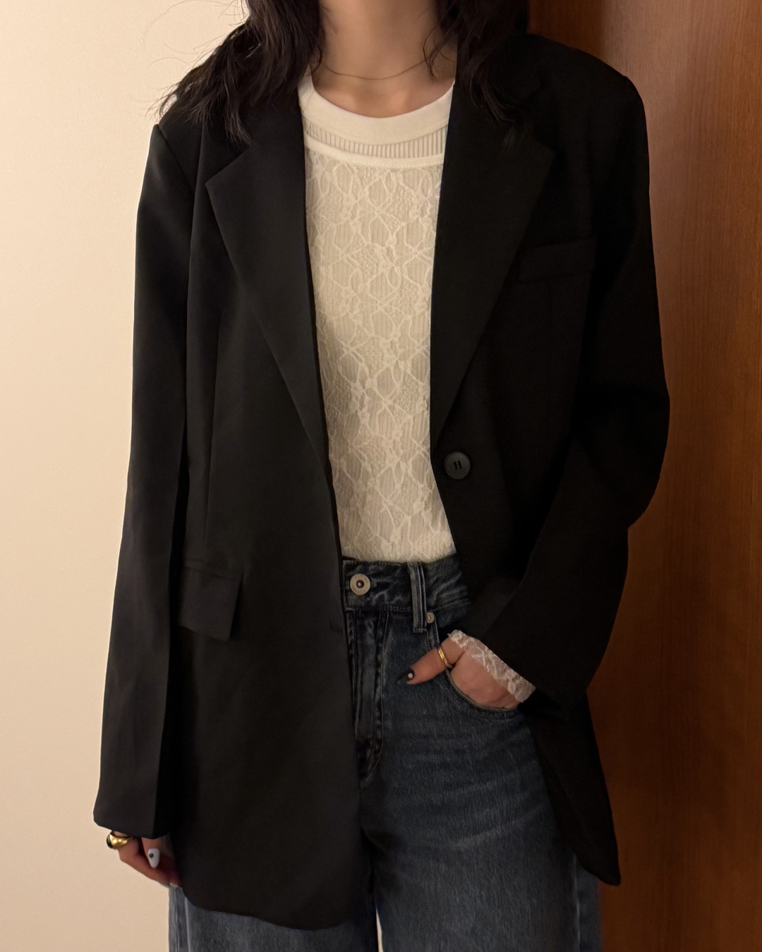 バックオープンテーラードジャケット
AA0074