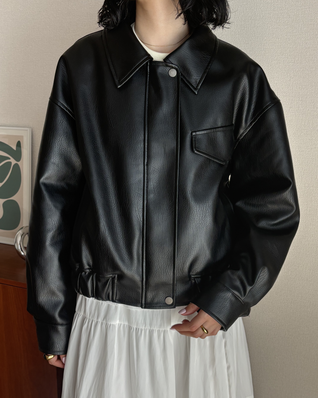 アメリカンレトロPUレザージャケット
AA0121