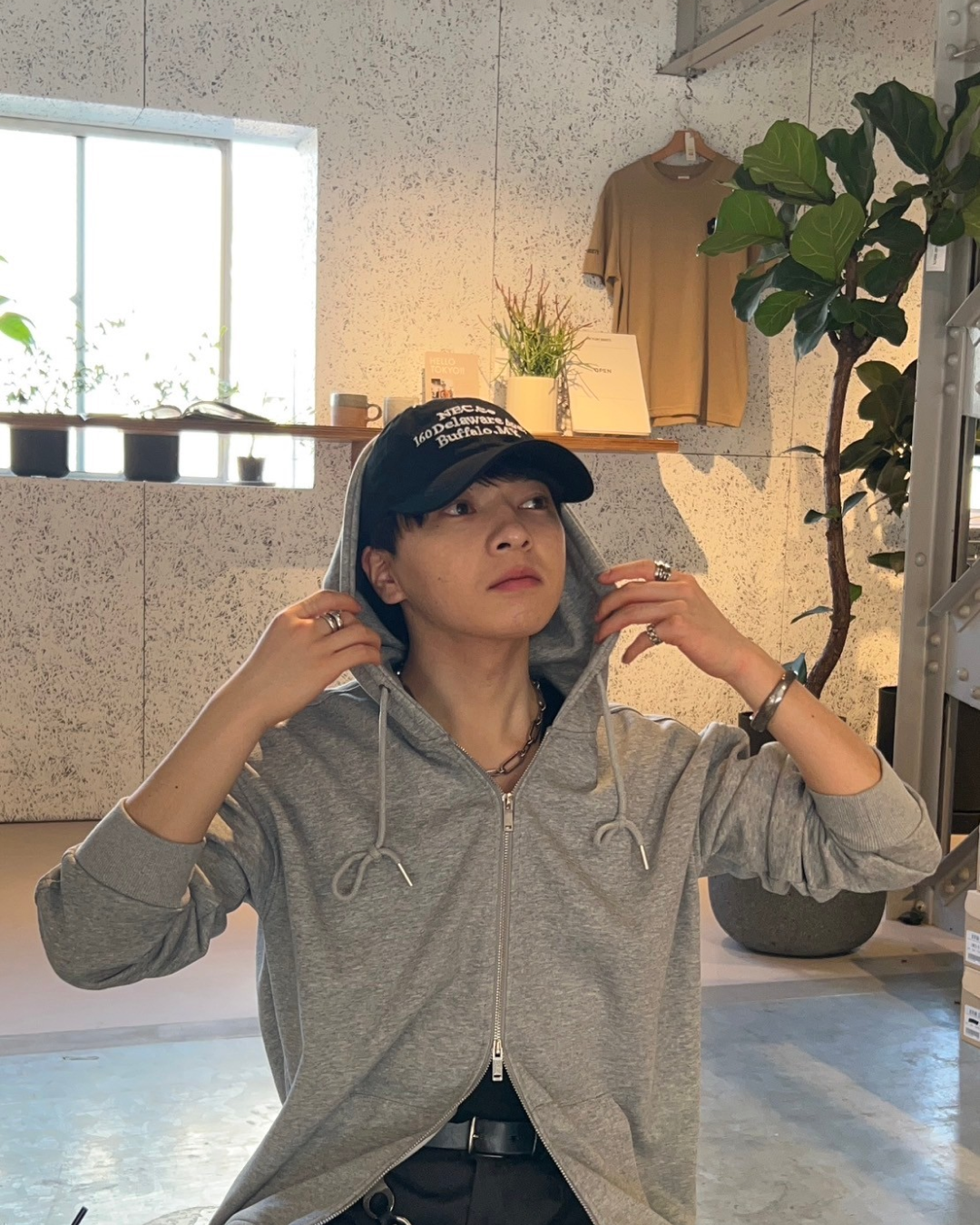 レタリングブラックキャップ AS0005