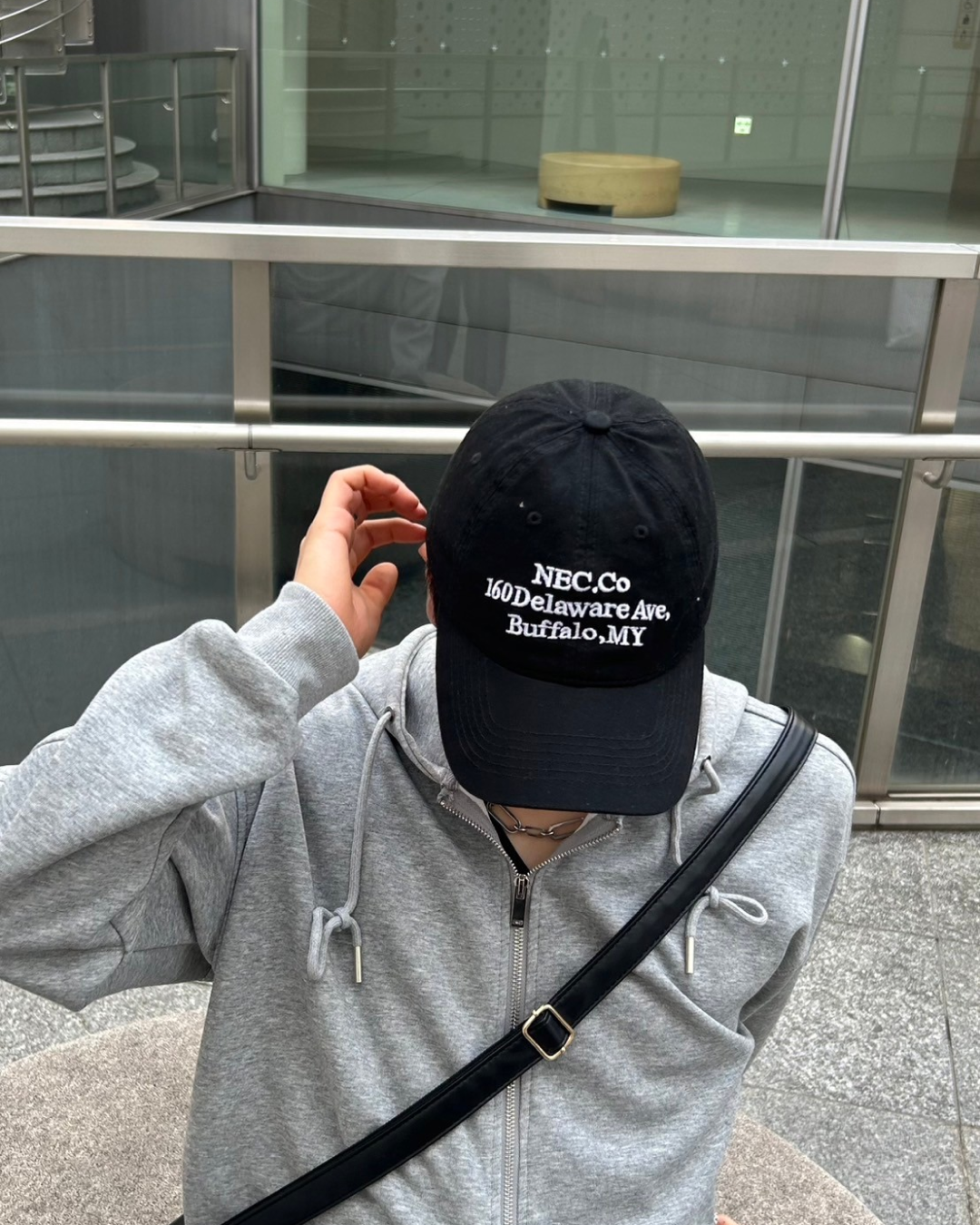 レタリングブラックキャップ AS0005