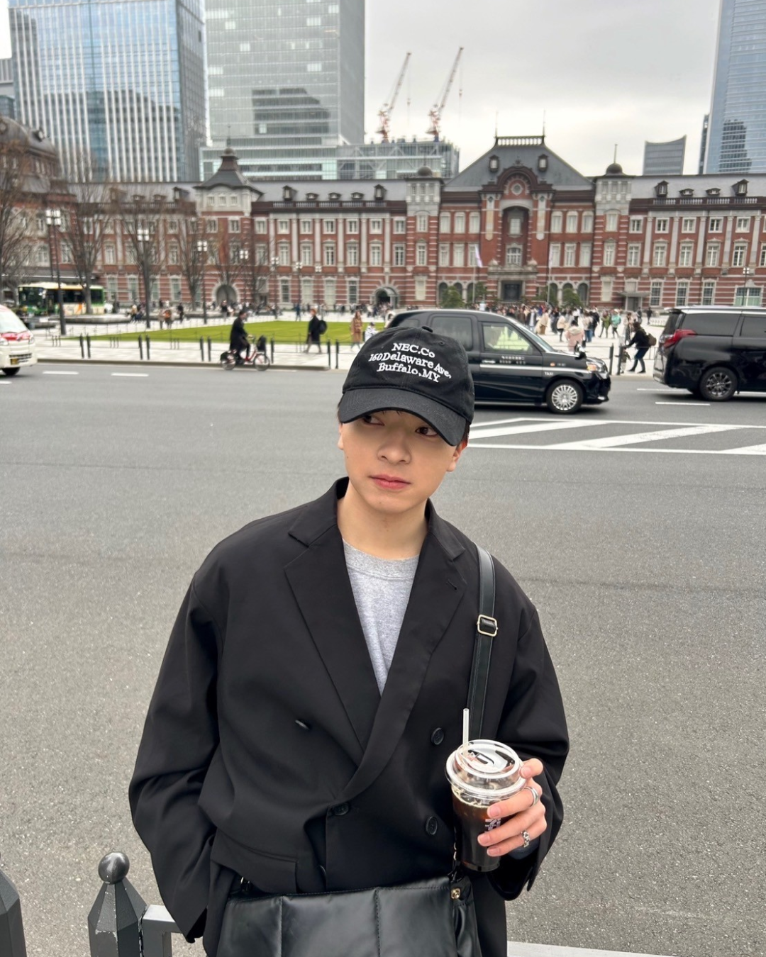 レタリングブラックキャップ AS0005