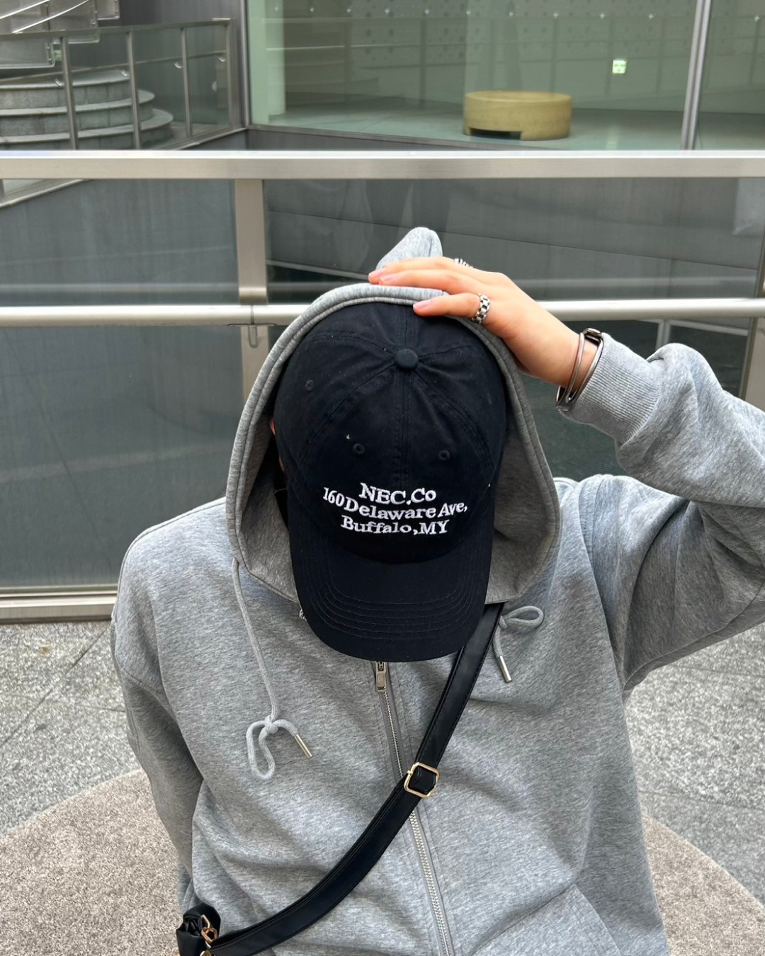 レタリングブラックキャップ AS0005