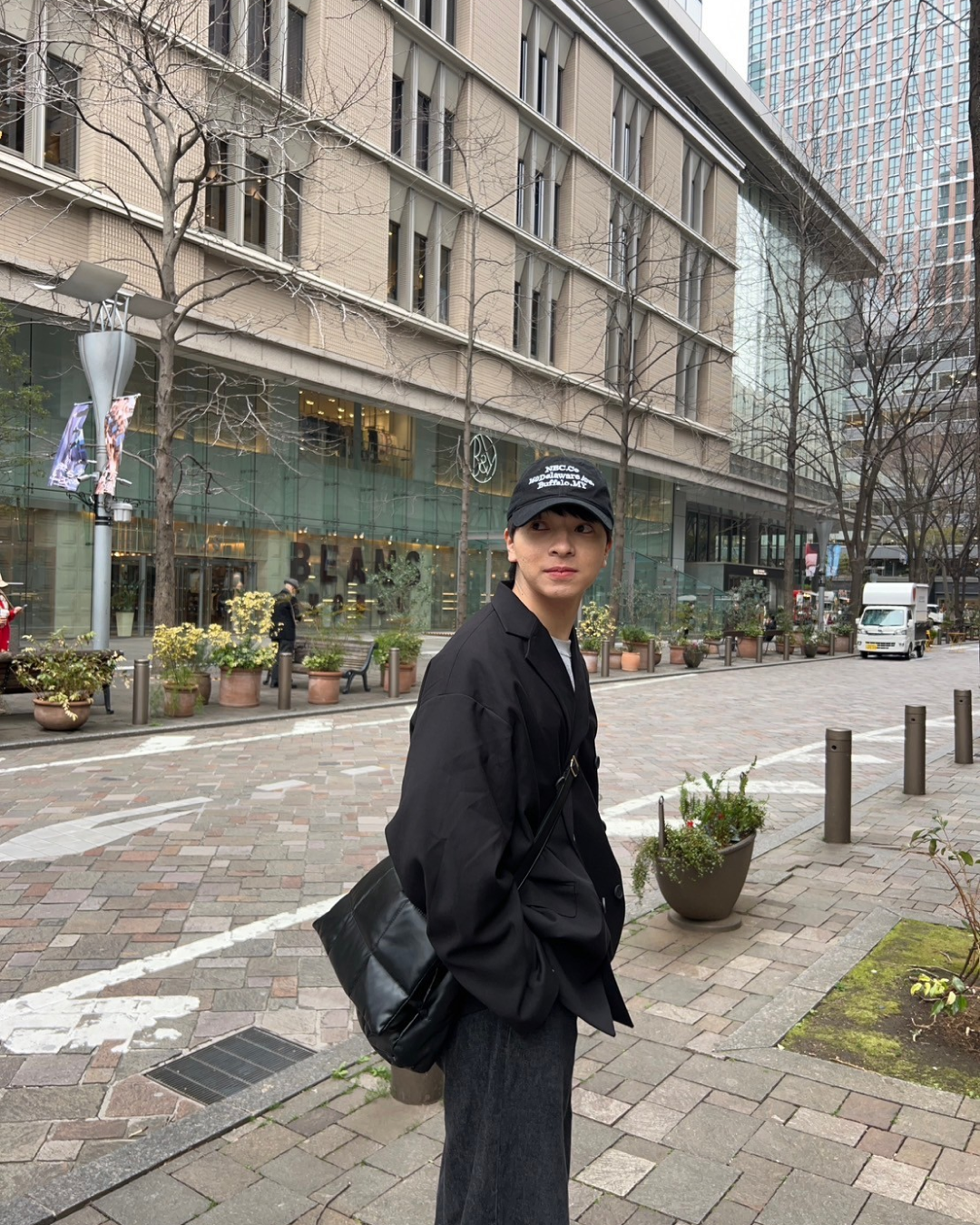 レタリングブラックキャップ AS0005