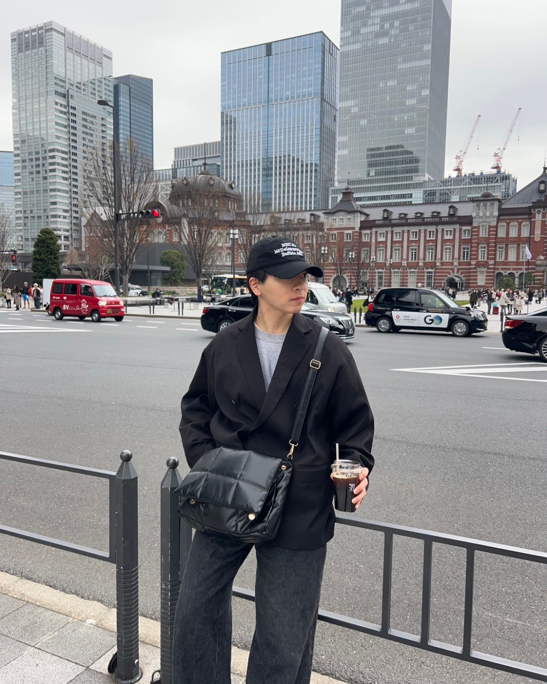 レタリングブラックキャップ AS0005