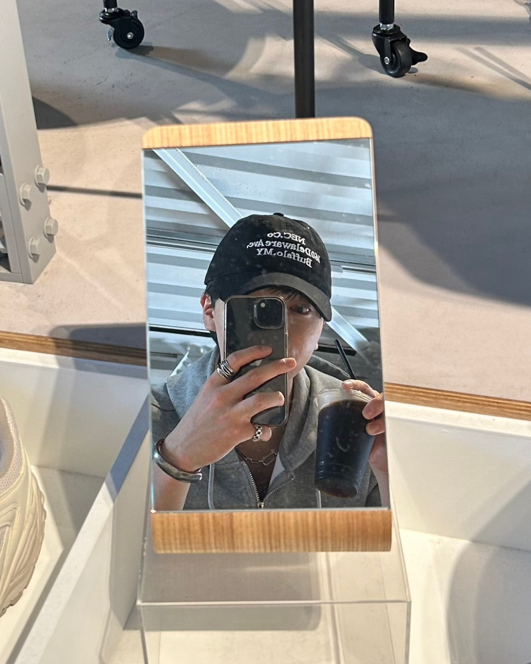 レタリングブラックキャップ AS0005