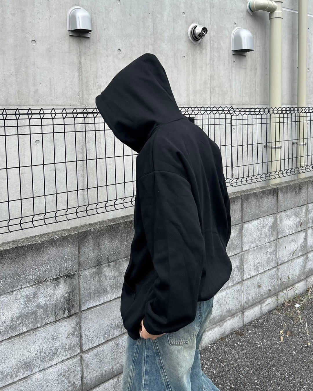 ダブルジップブラックパーカー AS0053 – YOLO(ヨロ)|ファッション通販 ダブルジップブラックパーカー AS0053 – YOLO(ヨロ)|ファッション通販