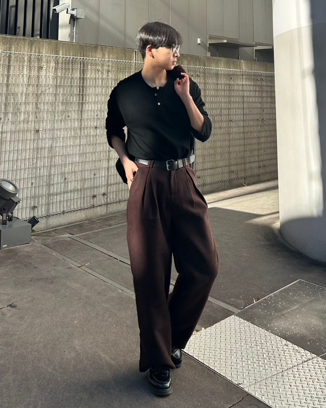 イタリア製 hussein chalayan 5P pants ブラウン 46 イタリア製 イタリア製 hussein chalayan 5P pants ブラウン 46 イタリア製
