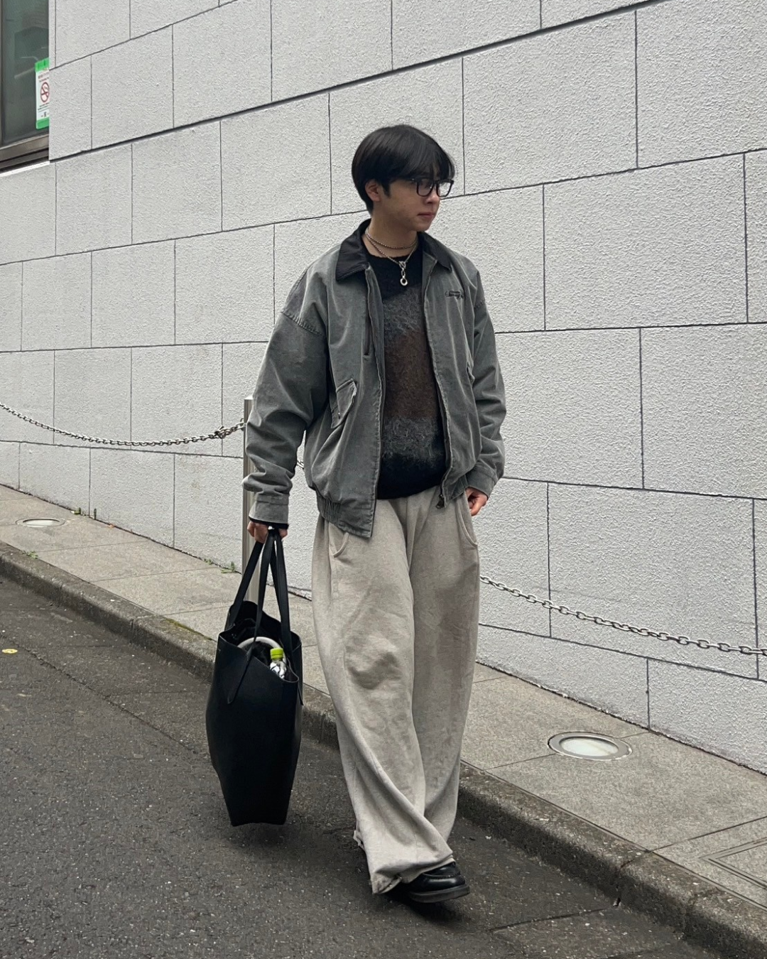 【即納】バイカラーショートブルゾン AS0066