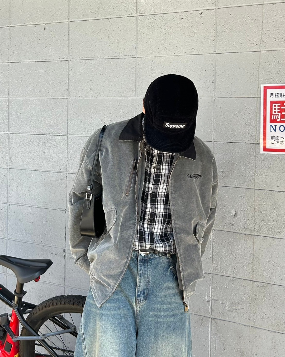 【即納】バイカラーショートブルゾン AS0066