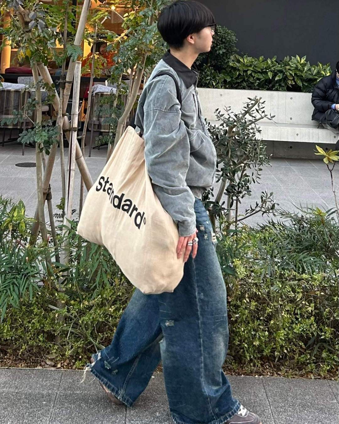 【即納】バイカラーショートブルゾン AS0066