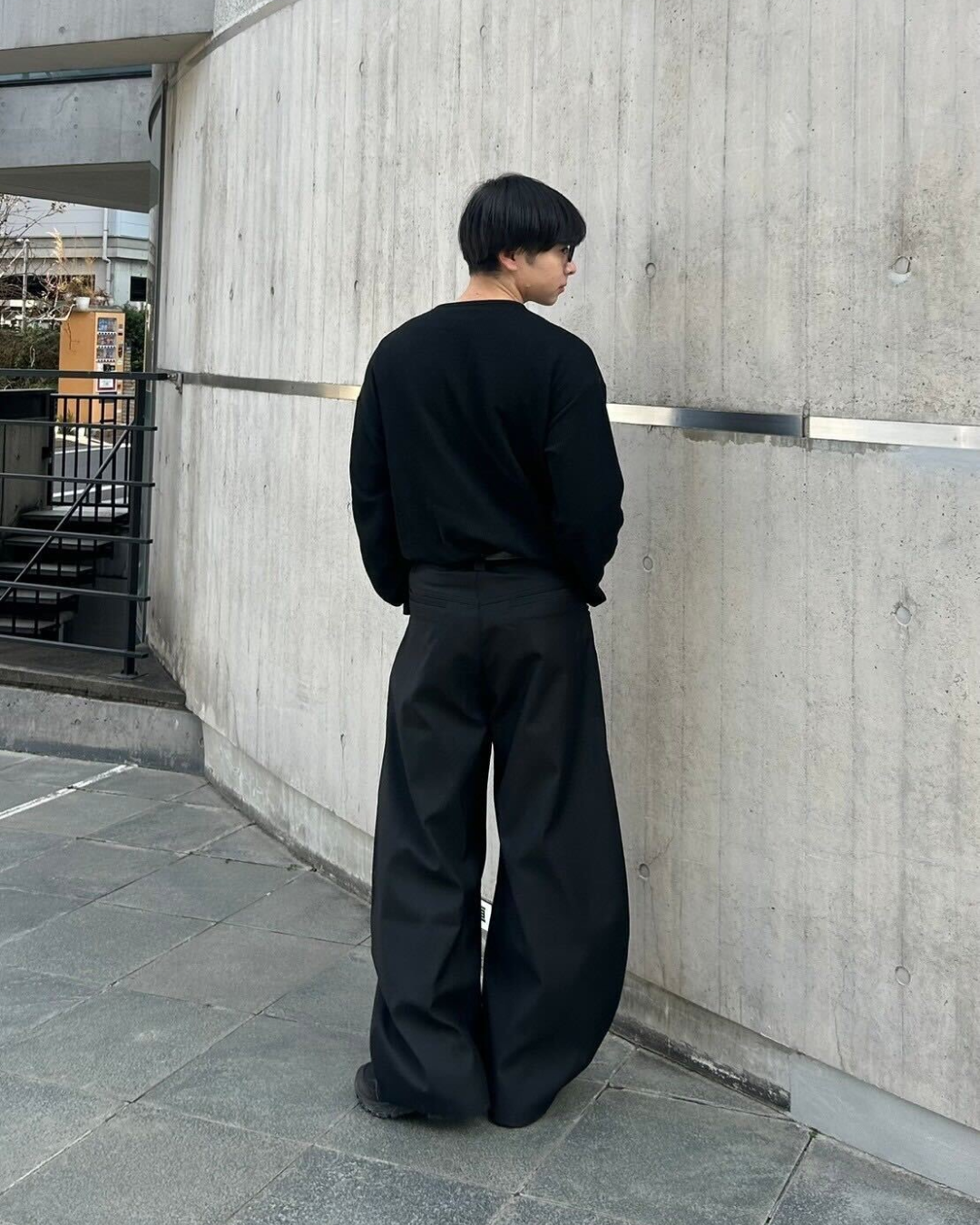 ワイドレッグカジュアルパンツ AS0070