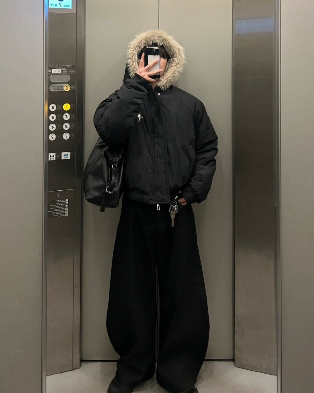 ワイドレッグカジュアルパンツ AS0070