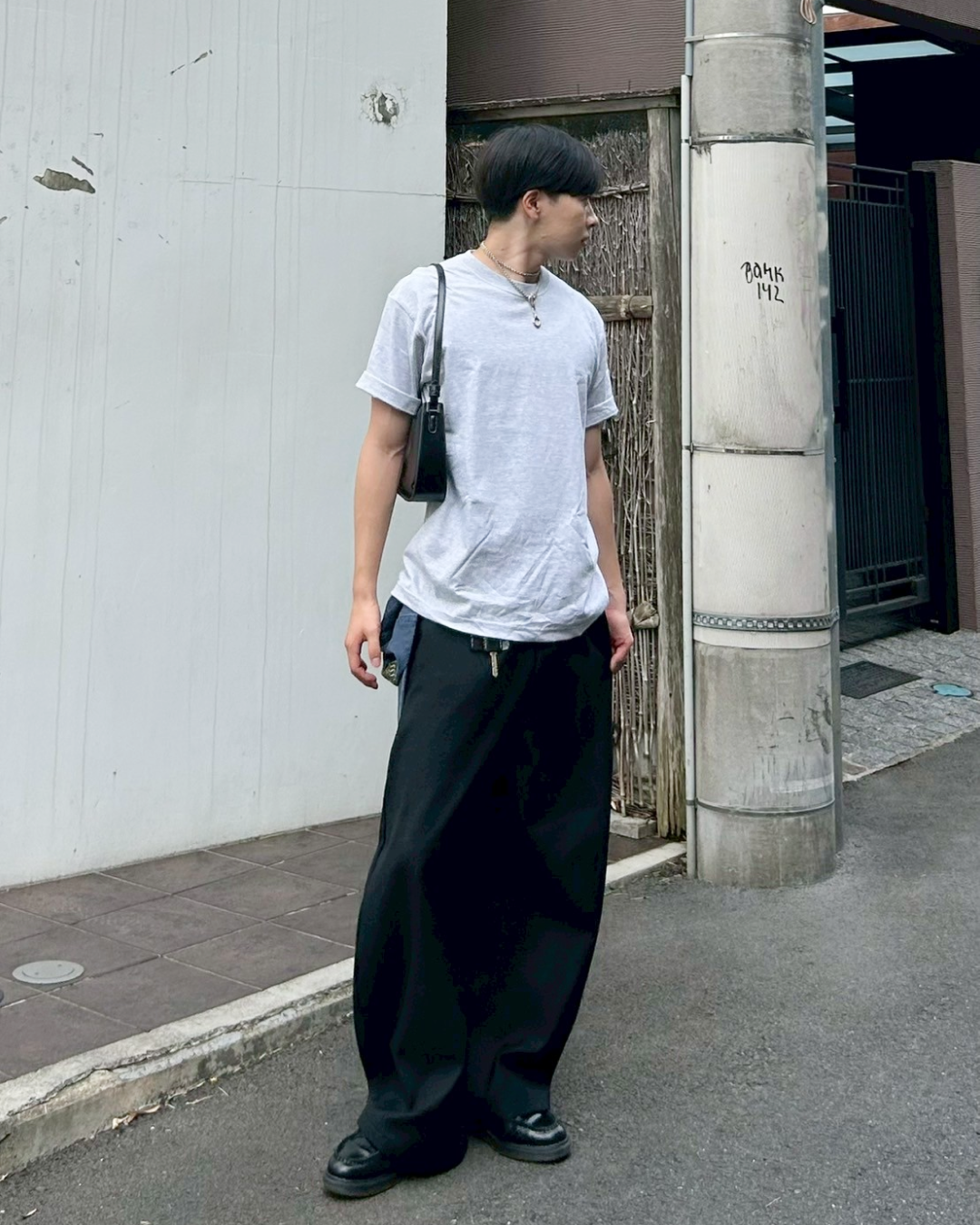 ワイドレッグカジュアルパンツ AS0070