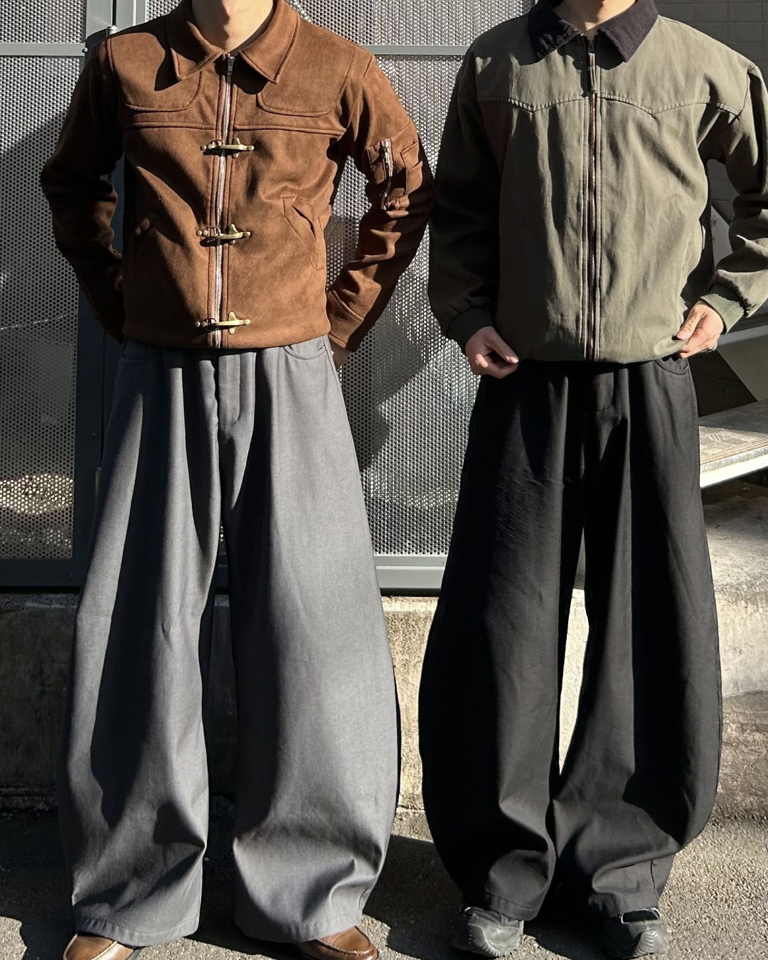 ワイドレッグカジュアルパンツ AS0070