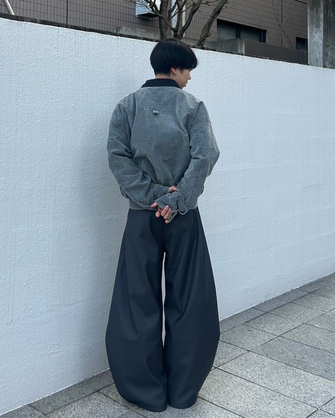 ワイドレッグカジュアルパンツ AS0070