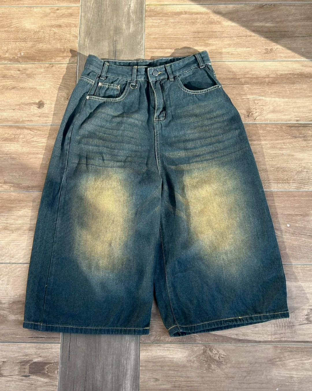 レトロダメージバギーショーツ AS0090