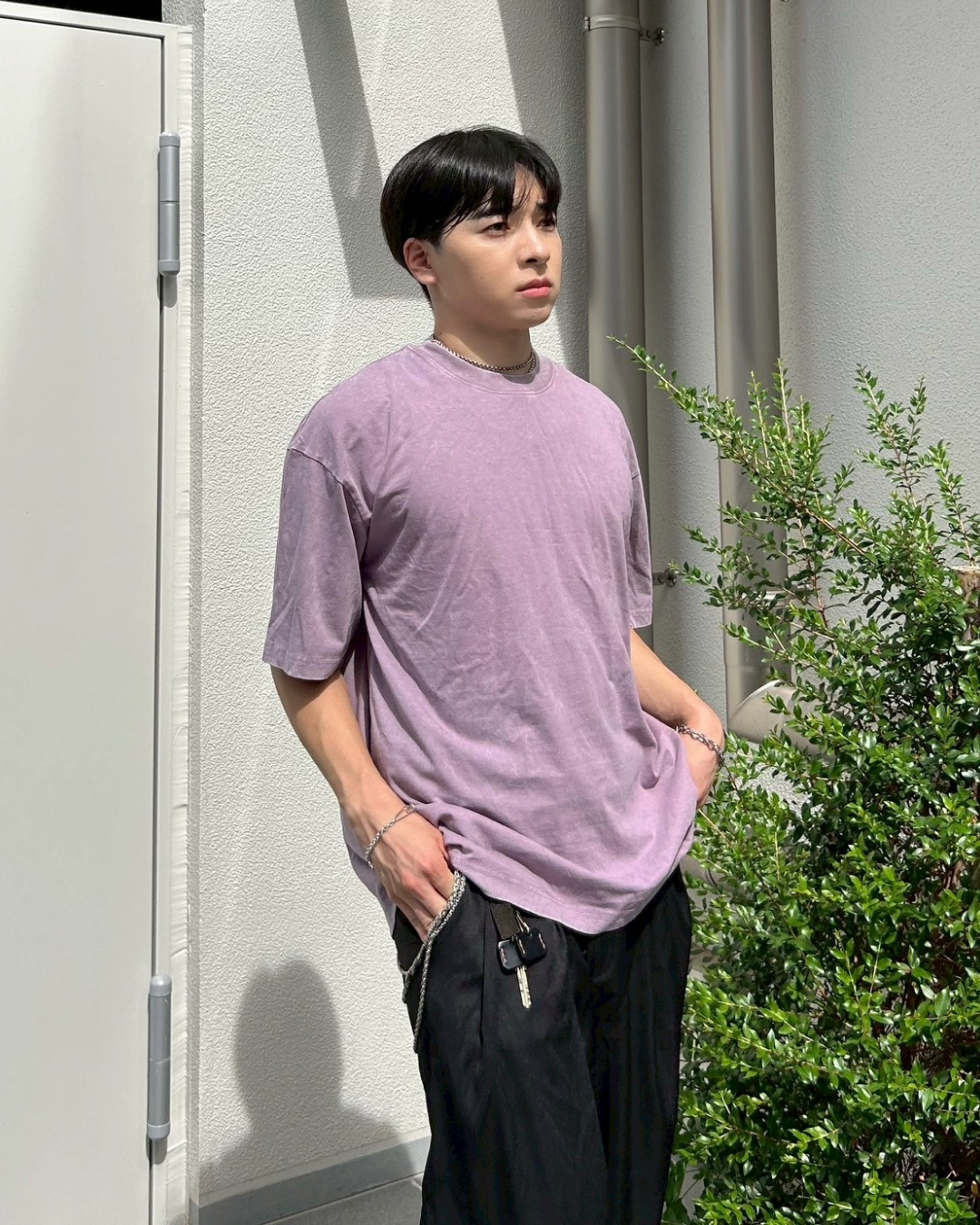 ピグメントTシャツ AS0229