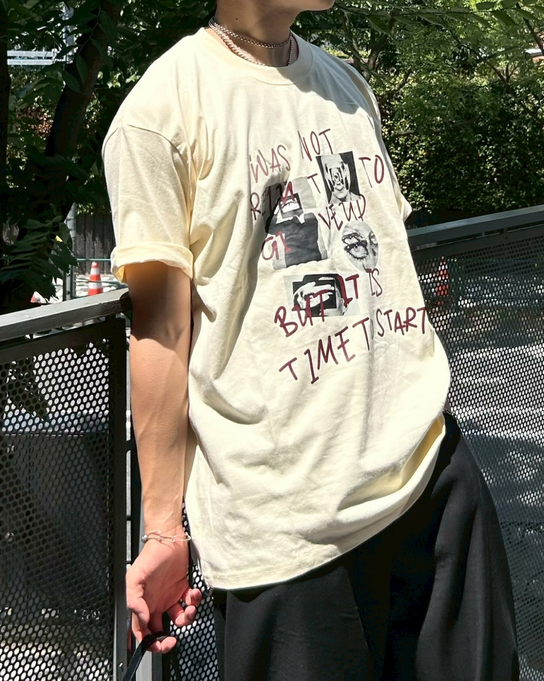 ヴィンテージライクプリントTシャツ AS0193