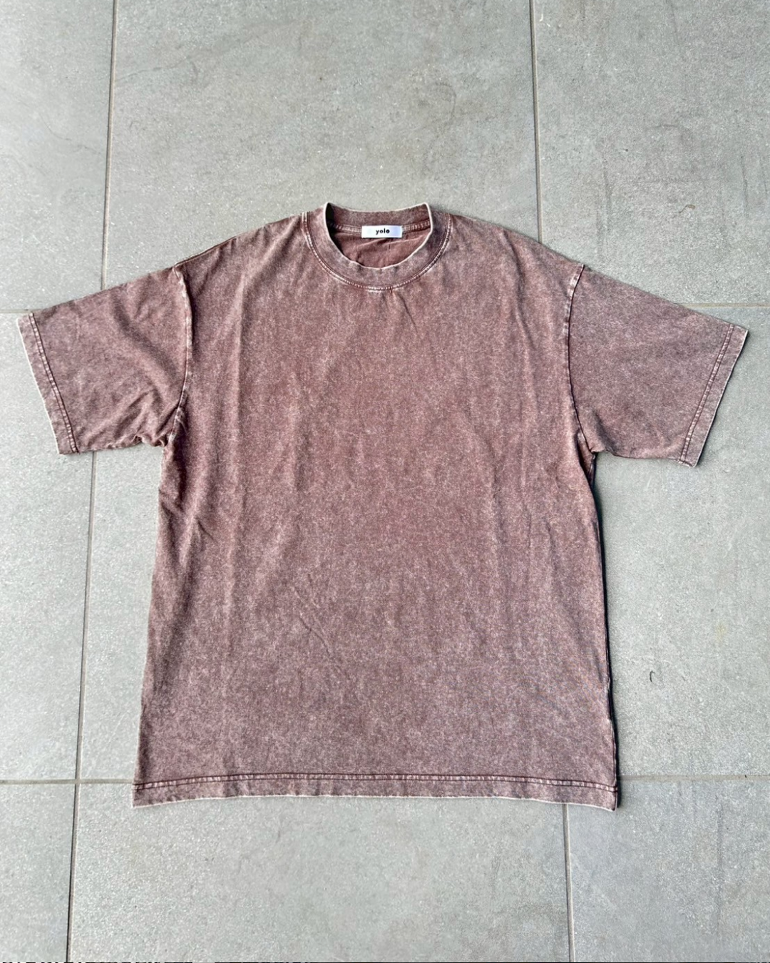 ピグメントTシャツ AS0229