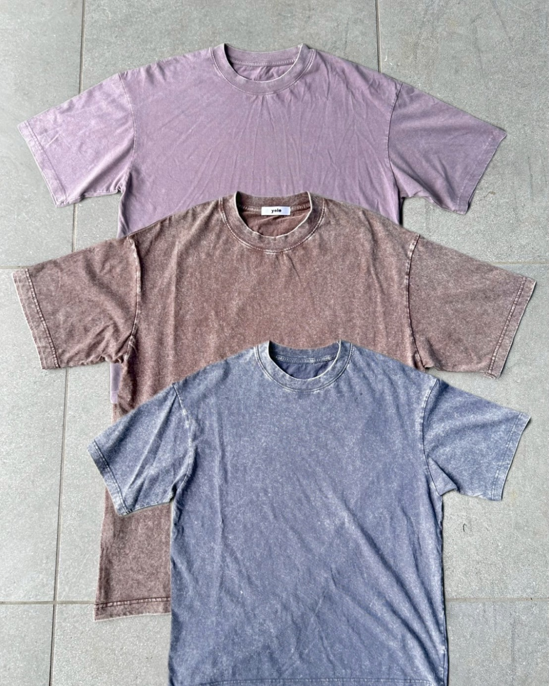 ピグメントTシャツ AS0229