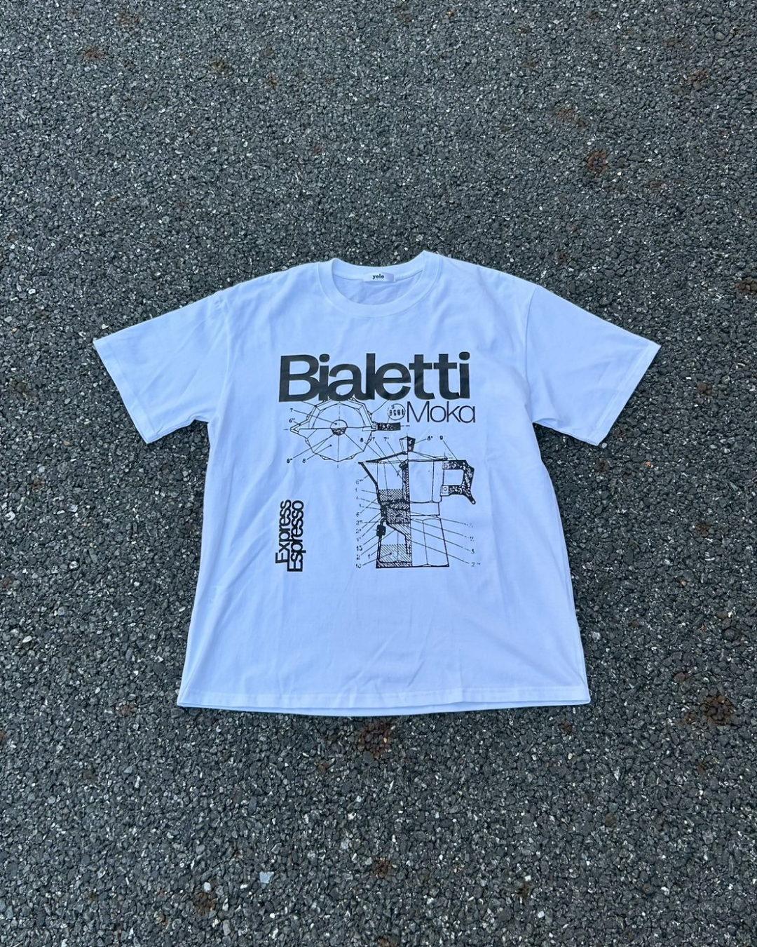 エスプレッソグラフィックTシャツ AS0192