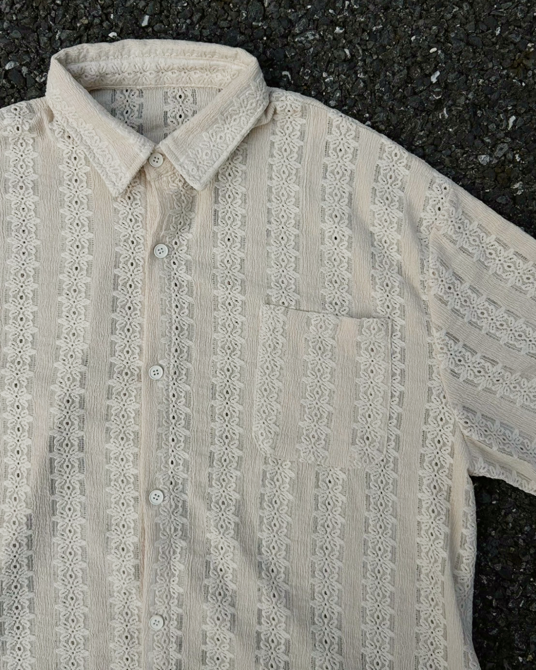 シアーニットシャツ AS0201