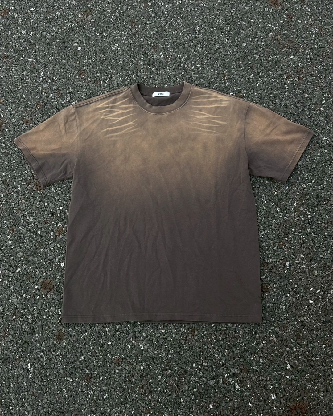 グラデーションピグメントTシャツ AS0230