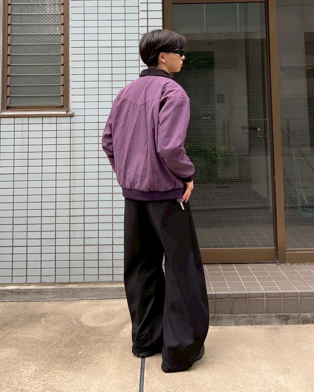 【即納】バイカラーワークジャケット AS0264