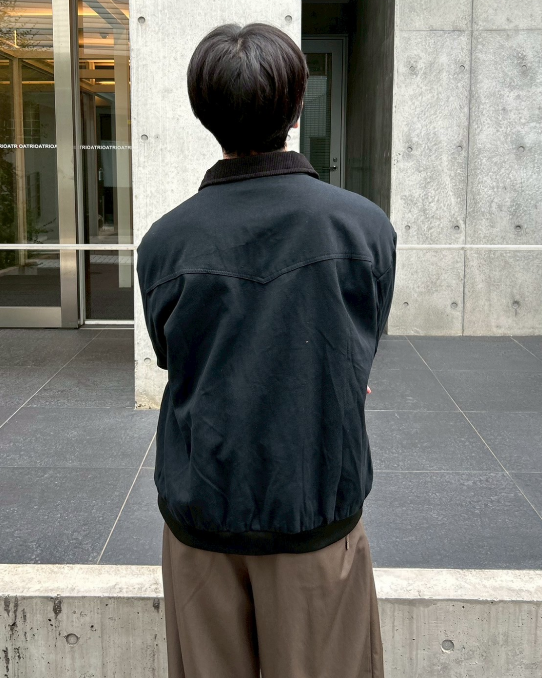 【即納】バイカラーワークジャケット AS0264