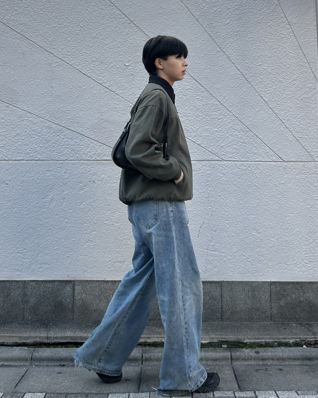 【即納】バイカラーワークジャケット AS0264