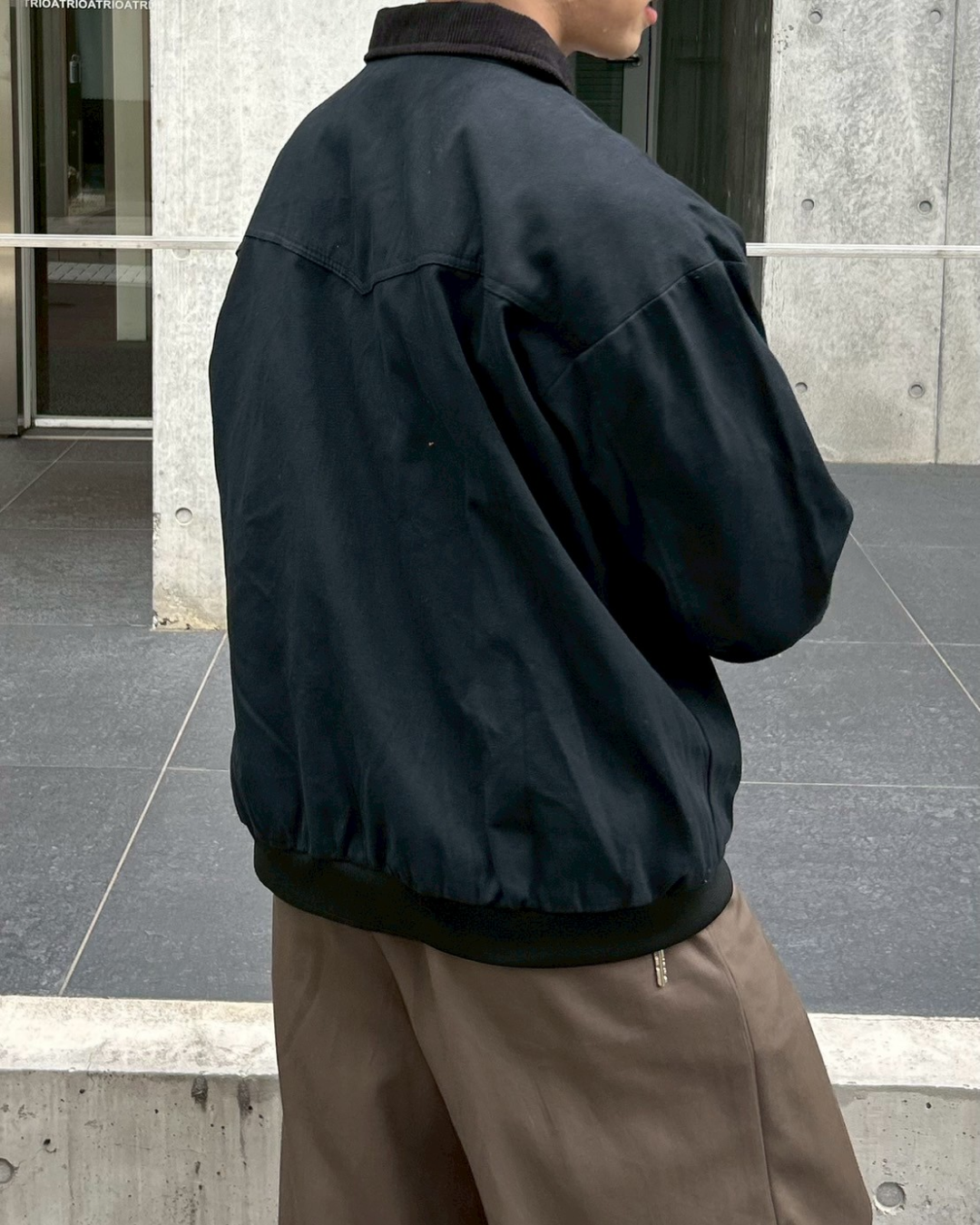 【即納】バイカラーワークジャケット AS0264