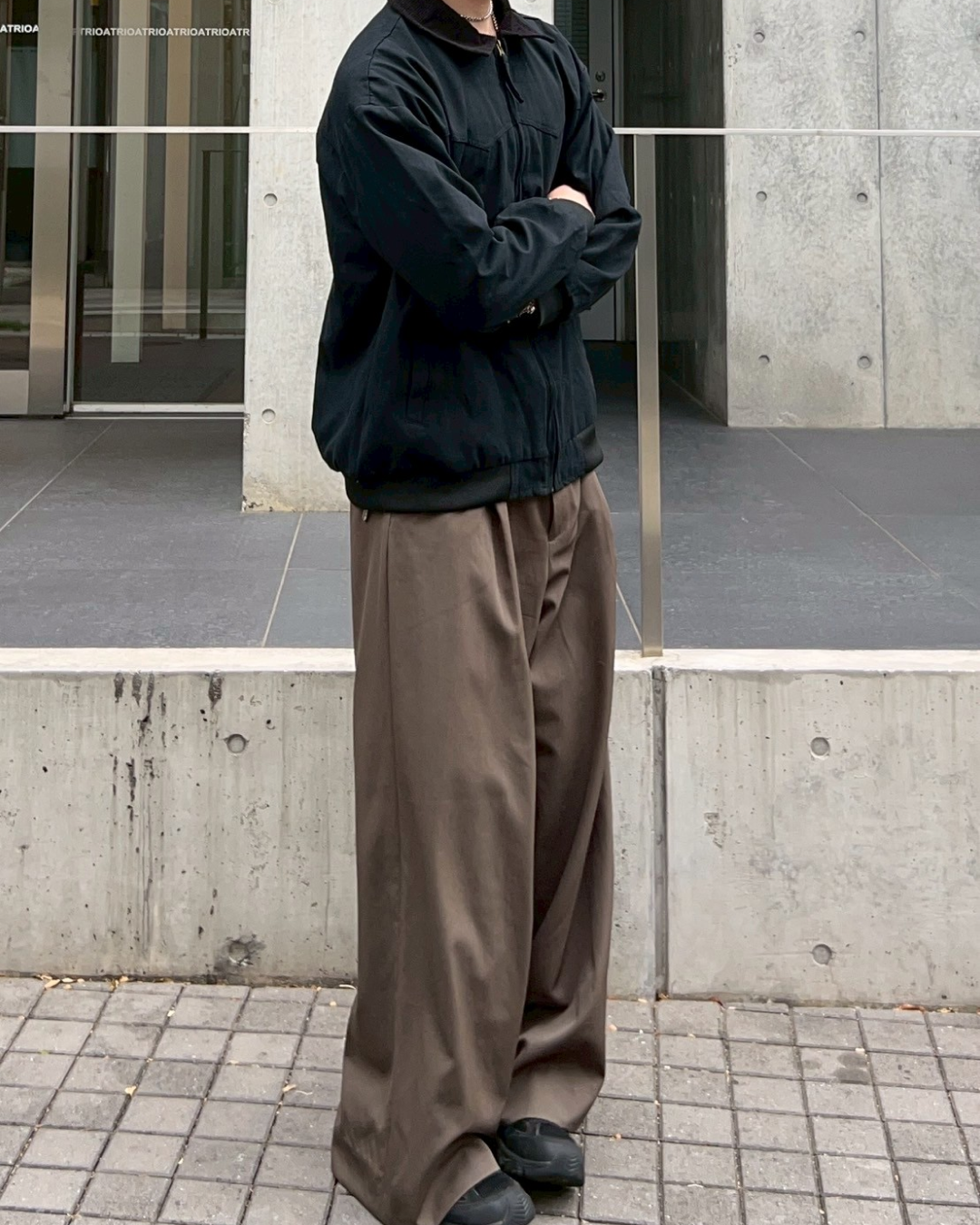 【即納】バイカラーワークジャケット AS0264