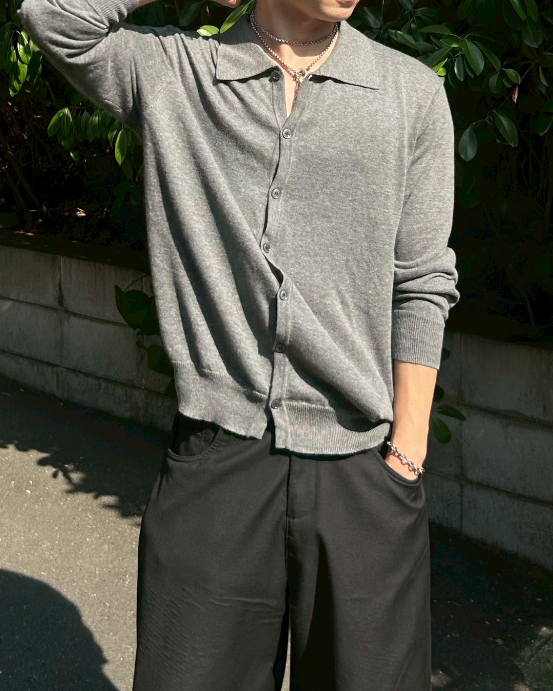 ベーシックニットポロシャツ AS0270