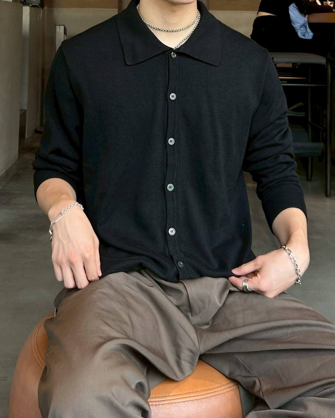 ベーシックニットポロシャツ AS0270