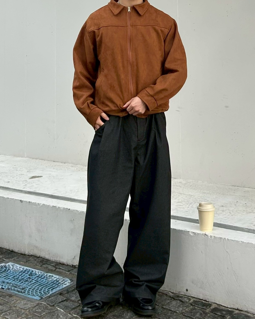 スウェードショートジャケット AS0311