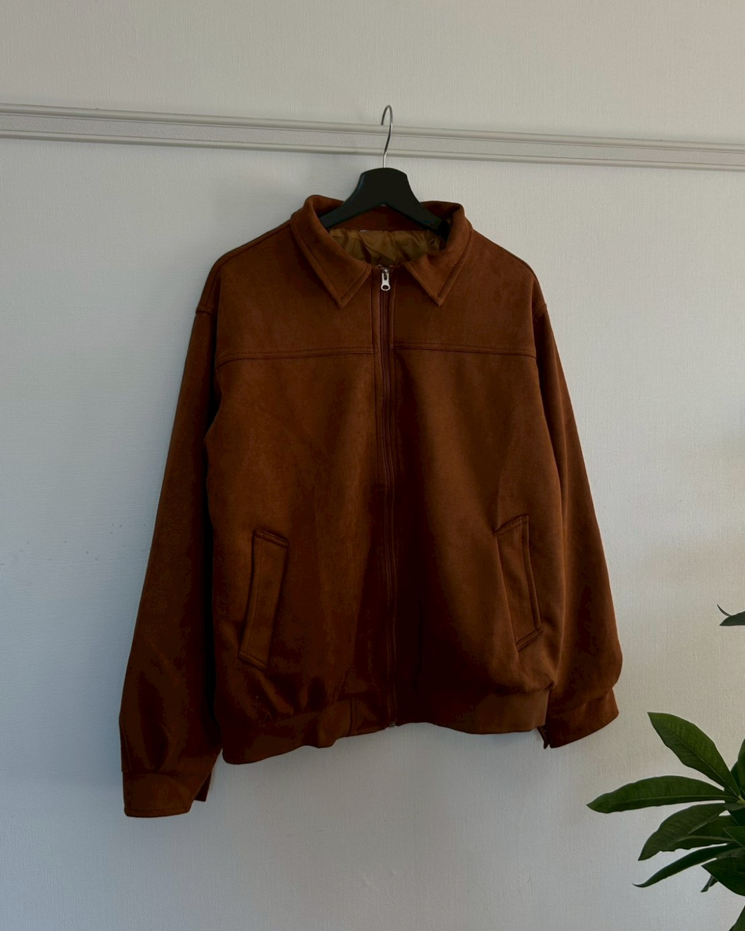 スウェードショートジャケット AS0311