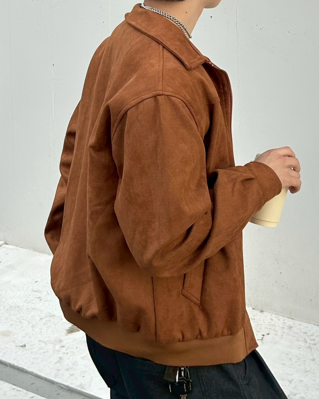 スウェードショートジャケット AS0311