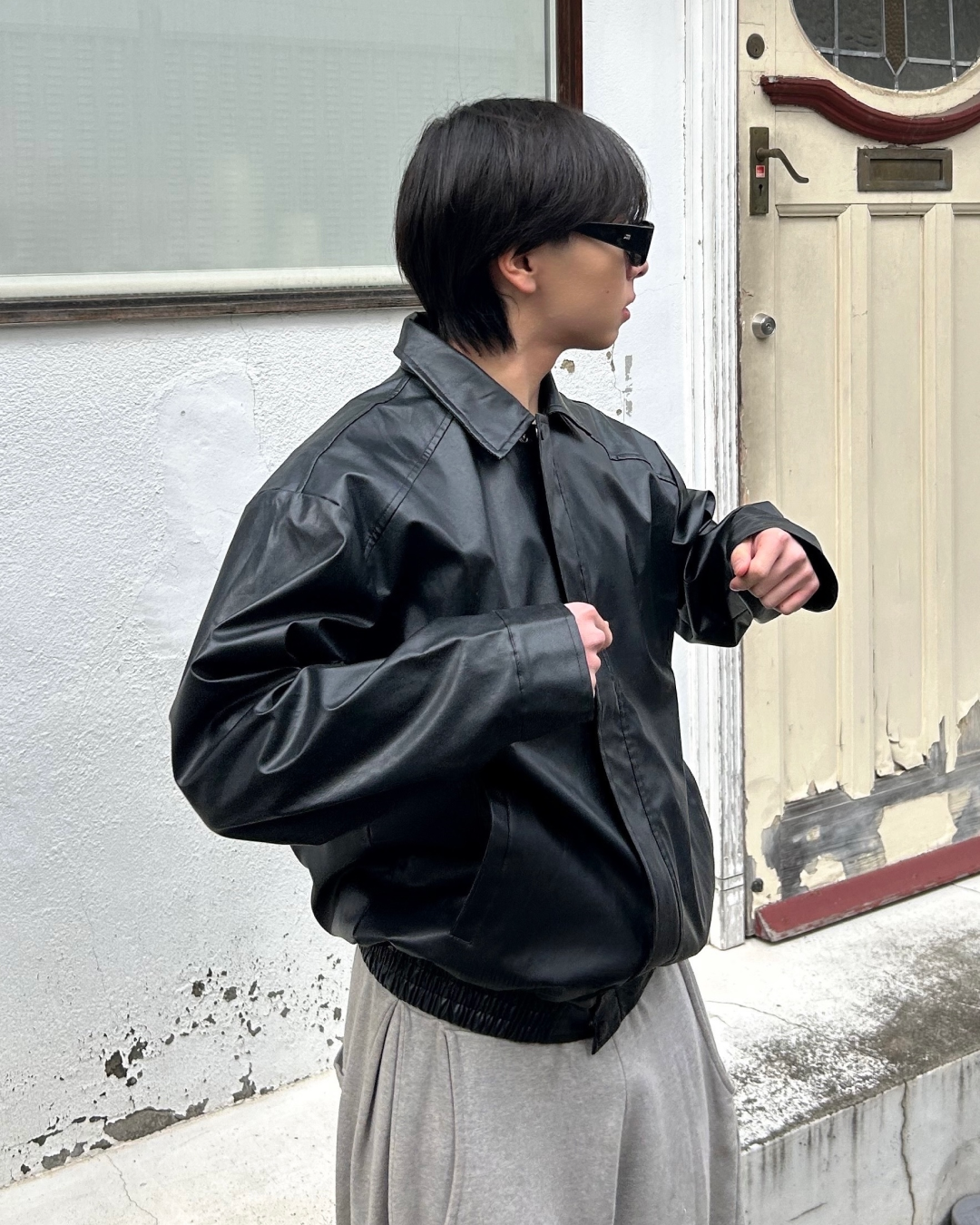 スプリングライトレザージャケット AS0320