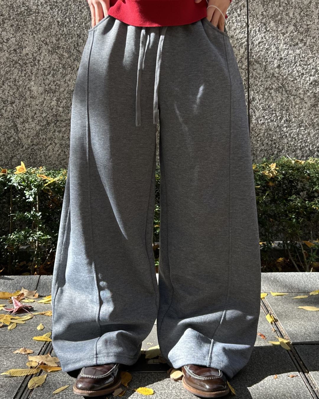 センターシームスウェットパンツ AS0321