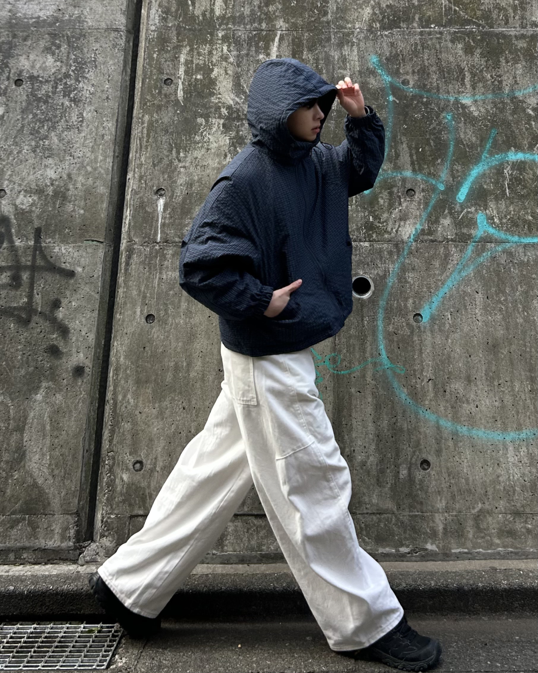 ショートパフマウンテンパーカーAS0348