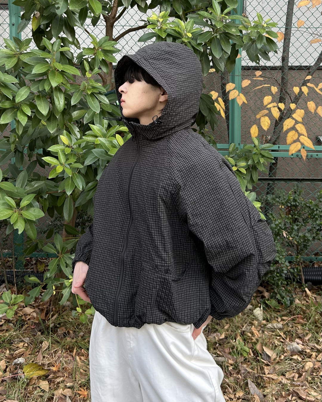 ショートパフマウンテンパーカーAS0348